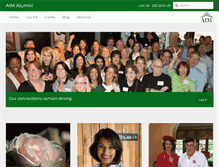 Tablet Screenshot of aimalumni.com
